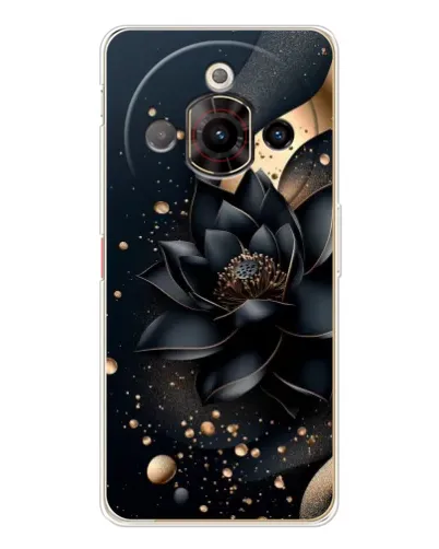 Чехол для ZTE Nubia Focus Pro с картинкой «Черный лотос» Чехол для ZTE Nubia Focus Pro с картинкой «Черный лотос»