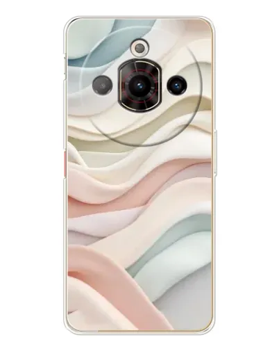 Чехол для ZTE Nubia Focus Pro с картинкой «Пастельные нежные волны» Чехол для ZTE Nubia Focus Pro с картинкой «Пастельные нежные волны»