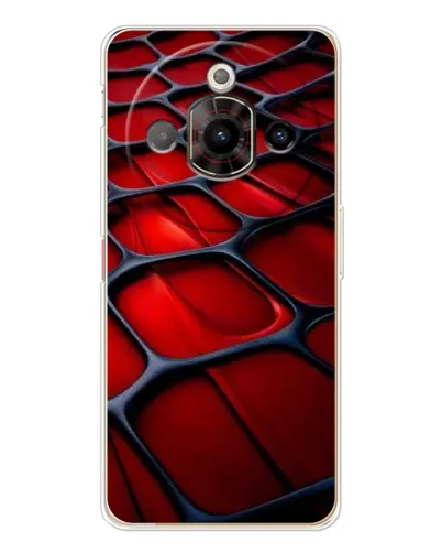 Чехол для ZTE Nubia Focus Pro с картинкой «Красная глянцевая сетка» Чехол для ZTE Nubia Focus Pro с картинкой «Красная глянцевая сетка»