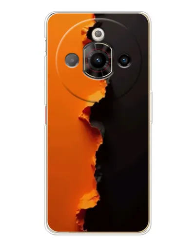 Чехол для ZTE Nubia Focus Pro с картинкой «Оранжевый разлом» Чехол для ZTE Nubia Focus Pro с картинкой «Оранжевый разлом»