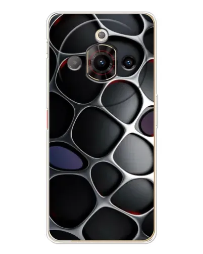 Чехол для ZTE Nubia Focus Pro с картинкой «Объемная темная решетка» Чехол для ZTE Nubia Focus Pro с картинкой «Объемная темная решетка»