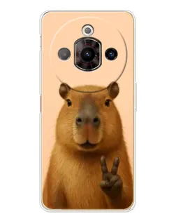 Чохол для ZTE Nubia Focus Pro з картинкою «Капібара вікторія»