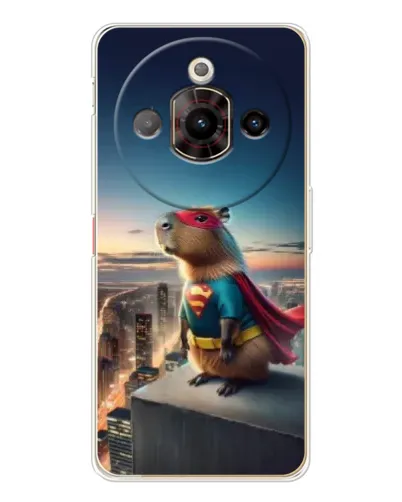Чохол для ZTE Nubia Focus Pro з картинкою «Капі-мен супергерой»