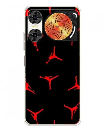 Чохол для ZTE Nubia Music 2 з картинкою «Jordan Red Pattern»