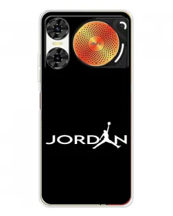 Чохол для ZTE Nubia Music 2 з картинкою «Jordan White Logo»