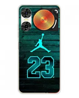 Чохол для ZTE Nubia Music 2 з картинкою «Jordan Cyan 23»