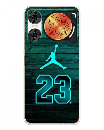 Чохол для ZTE Nubia Music 2 з картинкою «Jordan Cyan 23»