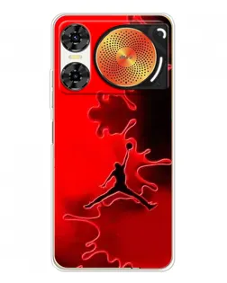 Чохол для ZTE Nubia Music 2 з картинкою «Jordan Red Smoke»