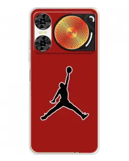 Чохол для ZTE Nubia Music 2 з картинкою «Jordan Red Back»