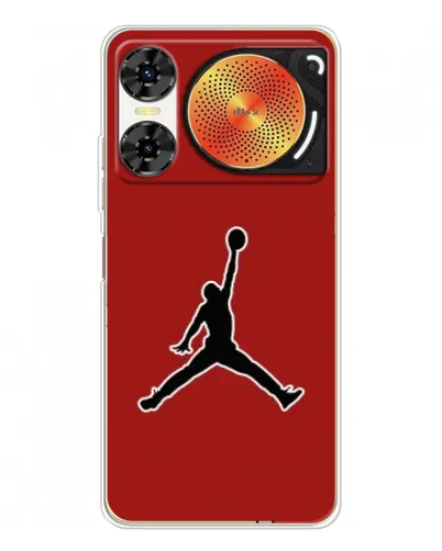 Чохол для ZTE Nubia Music 2 з картинкою «Jordan Red Back»