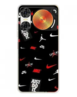 Чохол для ZTE Nubia Music 2 з картинкою «Nike Mix Pattern»