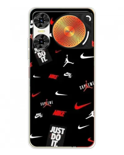 Чохол для ZTE Nubia Music 2 з картинкою «Nike Mix Pattern»