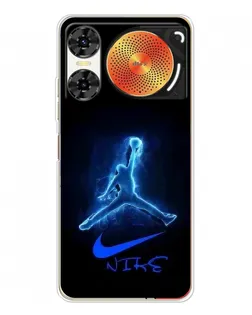 Чохол для ZTE Nubia Music 2 з картинкою «Jordan Neon Blue»