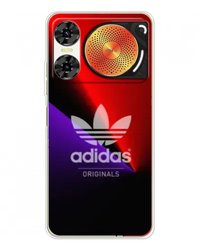 Чохол для ZTE Nubia Music 2 з картинкою «Adidas Red Neon»
