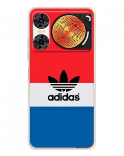 Чохол для ZTE Nubia Music 2 з картинкою «Ретро блоки Adidas»