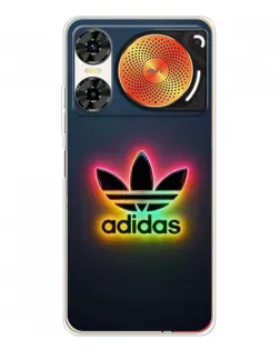 Чохол для ZTE Nubia Music 2 з картинкою «Неоновий Adidas»