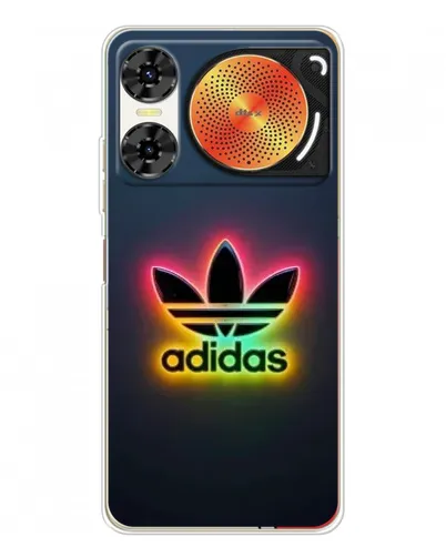 Чохол для ZTE Nubia Music 2 з картинкою «Неоновий Adidas»