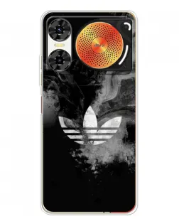 Чохол для ZTE Nubia Music 2 з картинкою «Абстрактний дим Adidas»