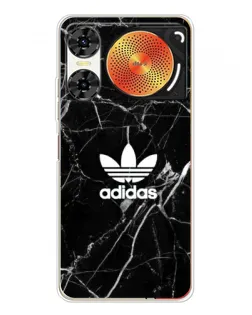 Чохол для ZTE Nubia Music 2 з картинкою «Білий мармур Adidas»