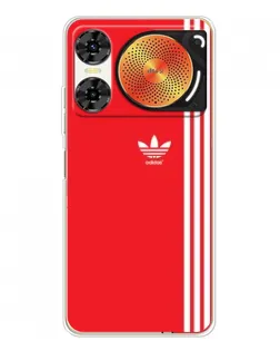 Чохол для ZTE Nubia Music 2 з картинкою «Червоний мінімалізм Adidas»