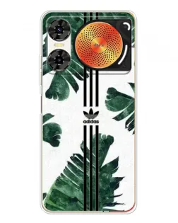 Чохол для ZTE Nubia Music 2 з картинкою «Пальмове листя адідас»