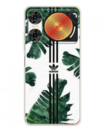Чохол для ZTE Nubia Music 2 з картинкою «Пальмове листя адідас»