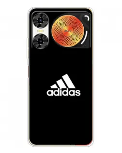 Чохол для ZTE Nubia Music 2 з картинкою «Чорна класика Adidas»