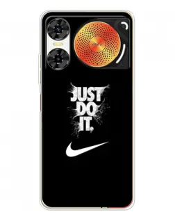 Чохол для ZTE Nubia Music 2 з картинкою «Текстовий принт Nike»