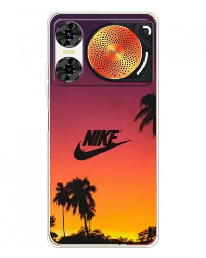 Чохол для ZTE Nubia Music 2 з картинкою «Nike на заході сонця»