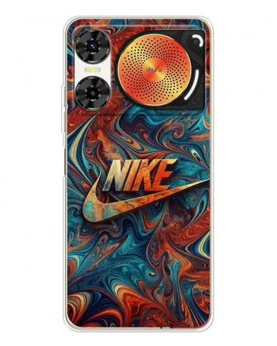 Чохол для ZTE Nubia Music 2 з картинкою «Nike в абстракції»