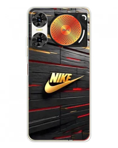 Чохол для ZTE Nubia Music 2 з картинкою «Золотий Nike на металі»