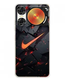 Чохол для ZTE Nubia Music 2 з картинкою «Nike — ефект розломів»