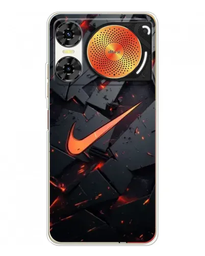 Чохол для ZTE Nubia Music 2 з картинкою «Nike — ефект розломів»