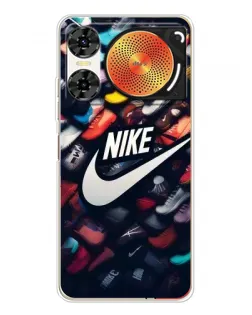 Чохол для ZTE Nubia Music 2 з картинкою «Колекція кросівок Nike»