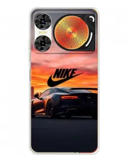 Чохол для ZTE Nubia Music 2 з картинкою «Nike та суперкар»