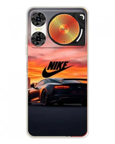 Чохол для ZTE Nubia Music 2 з картинкою «Nike та суперкар»