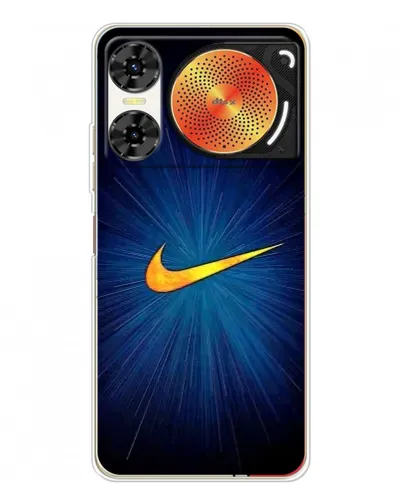 Чехол для ZTE Nubia Music 2 с картинкой «Синий пульс Nike» Чехол для ZTE Nubia Music 2 с картинкой «Синий пульс Nike»