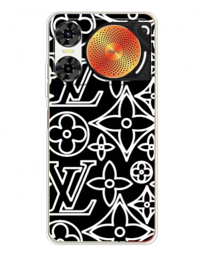 Чехол для ZTE Nubia Music 2 с картинкой «Черно-белый узор LV» Чехол для ZTE Nubia Music 2 с картинкой «Черно-белый узор LV»