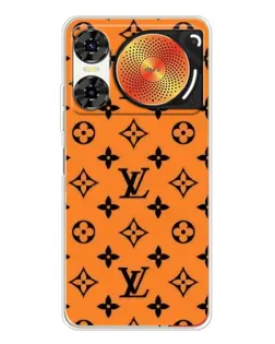 Чехол для ZTE Nubia Music 2 с картинкой «Оранжевый стиль LV»
