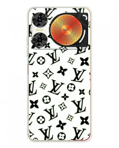 Чехол для ZTE Nubia Music 2 с картинкой «Монохромный хаос LV» Чехол для ZTE Nubia Music 2 с картинкой «Монохромный хаос LV»