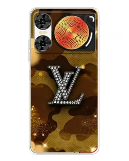 Чехол для ZTE Nubia Music 2 с картинкой «Камуфляжный Louis Vuitton»
