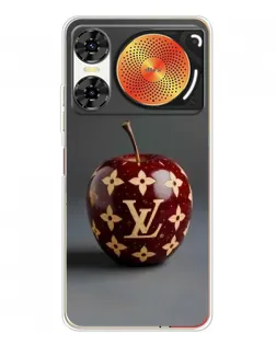 Чехол для ZTE Nubia Music 2 с картинкой «Красное яблоко LV»