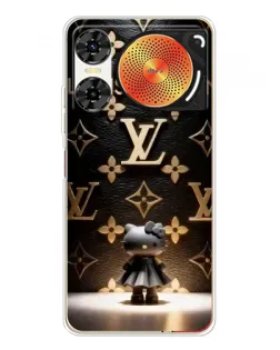 Чехол для ZTE Nubia Music 2 с картинкой «Монограмма с фигурой»