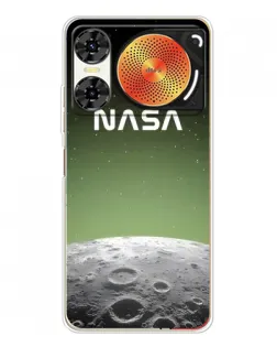 Чехол для ZTE Nubia Music 2 с картинкой «NASA — лунный градиент»