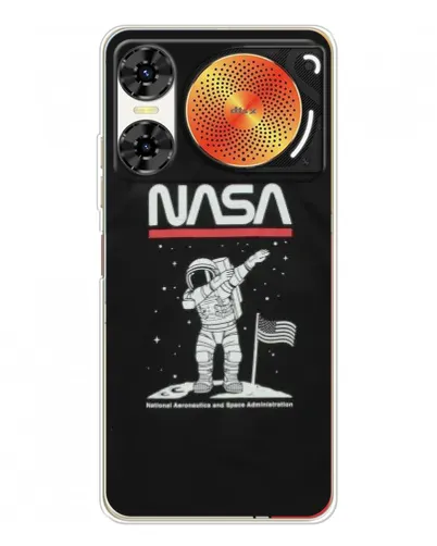 Чехол для ZTE Nubia Music 2 с картинкой «NASA — шагаем по Луне» Чехол для ZTE Nubia Music 2 с картинкой «NASA — шагаем по Луне»