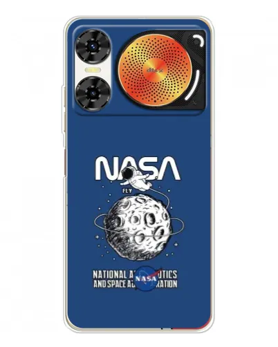 Чехол для ZTE Nubia Music 2 с картинкой «NASA — лунная миссия» Чехол для ZTE Nubia Music 2 с картинкой «NASA — лунная миссия»