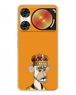 Чохол для ZTE Nubia Music 2 з картинкою «Золота мавпа Bored Ape»