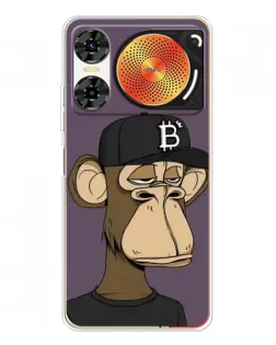 Чохол для ZTE Nubia Music 2 з картинкою «Bored Ape в кепці»