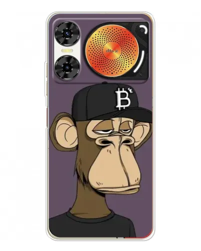 Чохол для ZTE Nubia Music 2 з картинкою «Bored Ape в кепці»