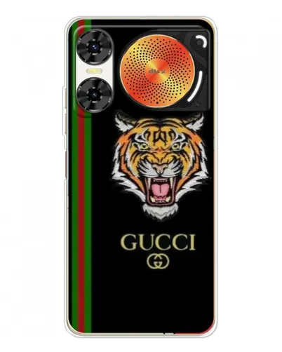 Чехол для ZTE Nubia Music 2 с картинкой «Тигр Gucci»